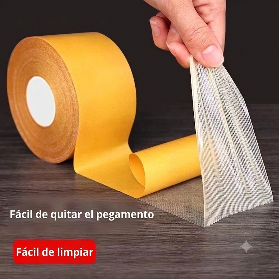 (2x1) - GripMax Pro — Pega Todo Sin Clavos Ni Tornillos: 50 Metros Incluidos